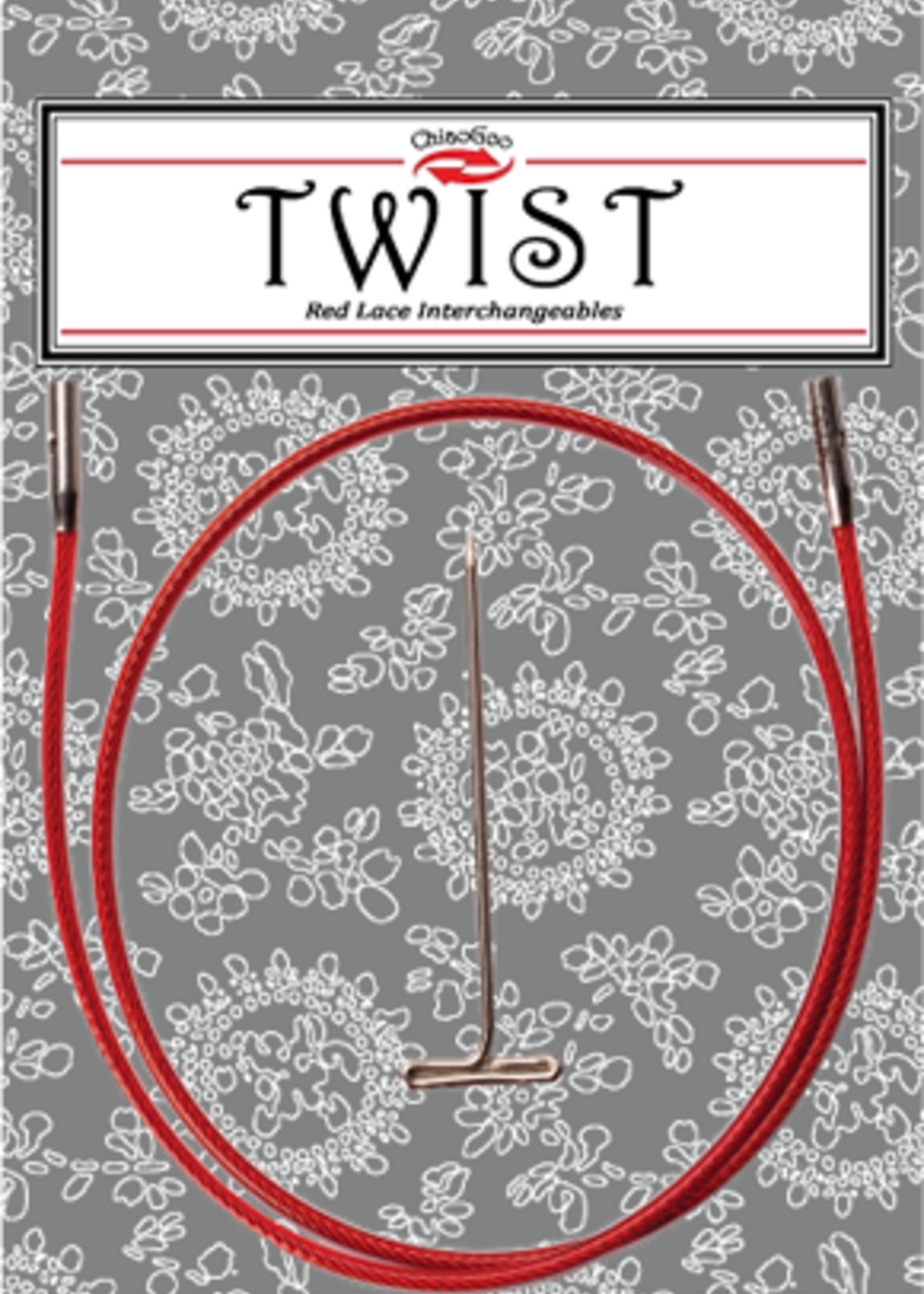 ChiaoGoo ChiaoGoo TWIST Red Lace Cables - 14" Small