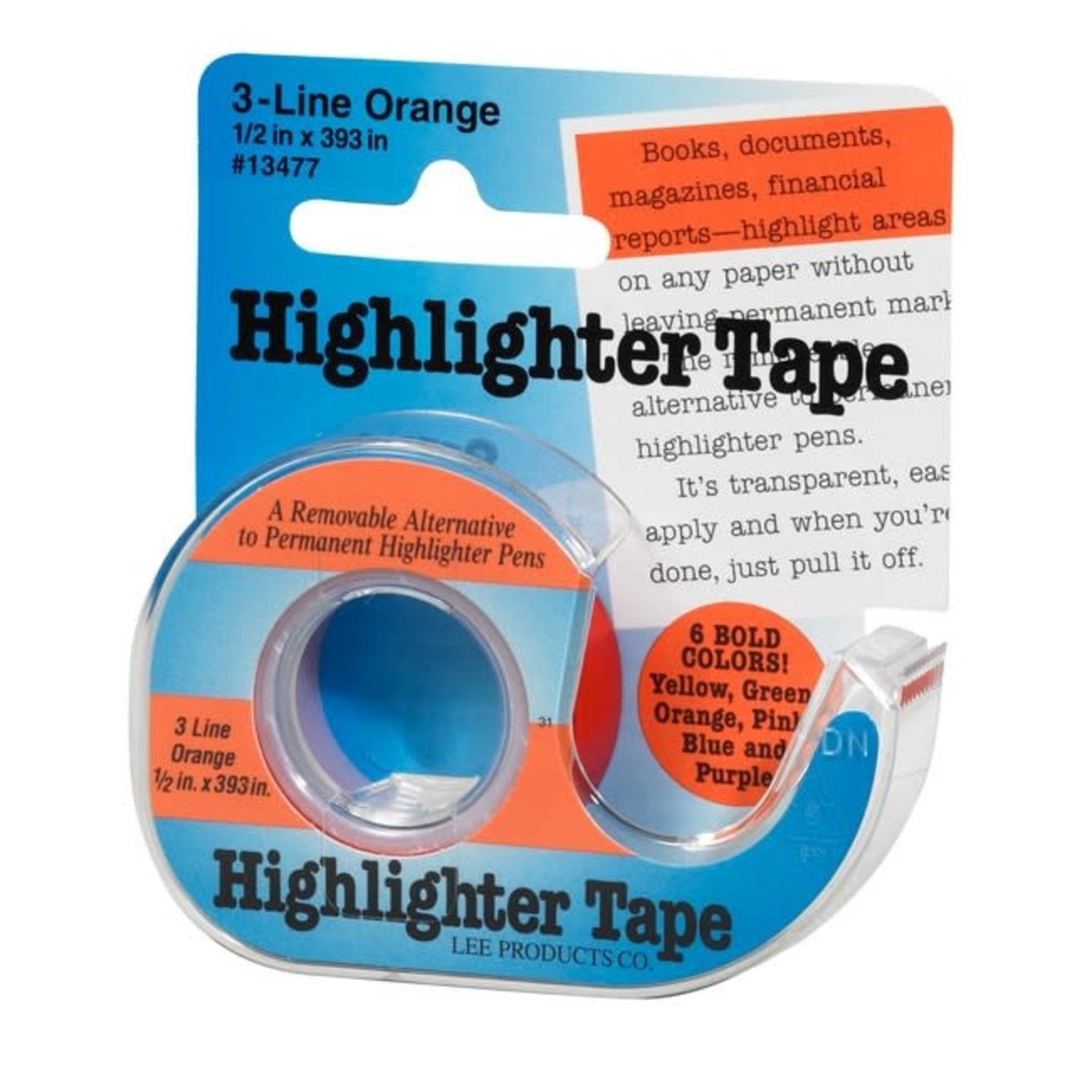 Highlighter tape - Orange