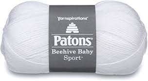 Patons Beehive Baby Sport - Angel White