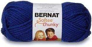 Bernat Softee Chunky - Royal Blue Bernat Softee Chunky - Royal Blue