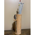 Needle/Scissor Holder by Coastal Clay - Peach