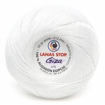 Katia - Giza 5 100% Mercerized Egyptian Cotton - White