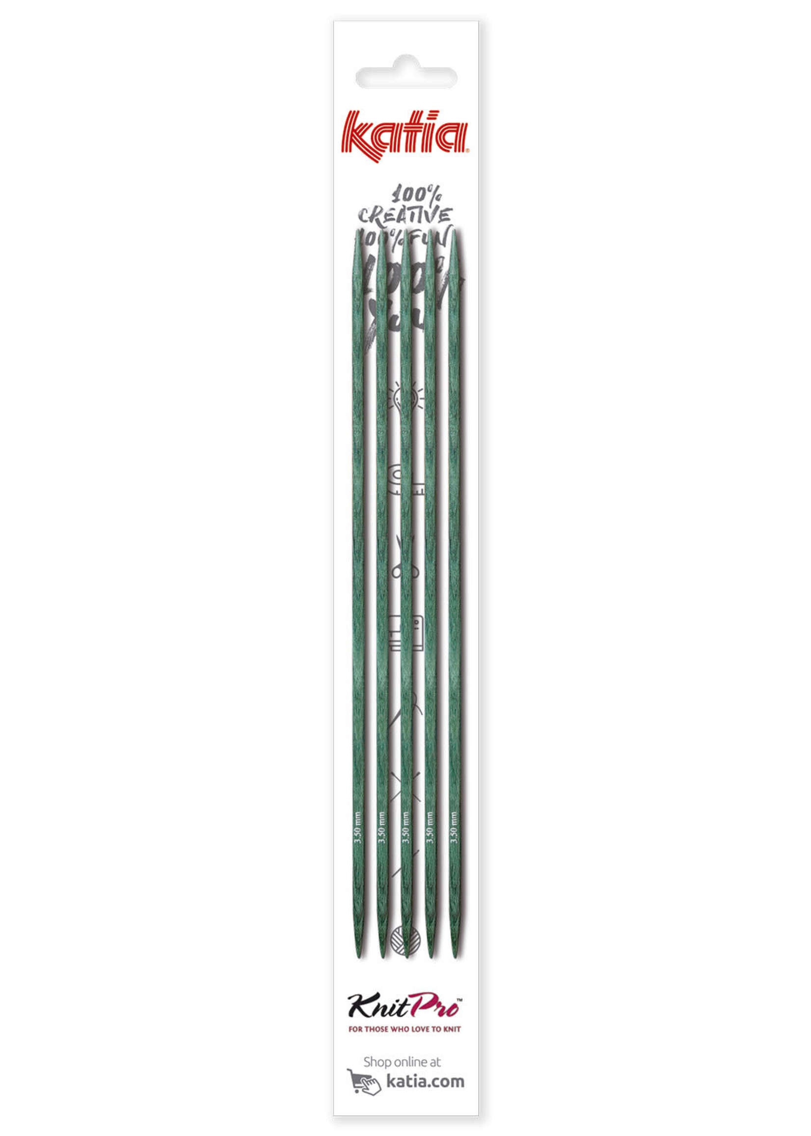 Katia Katia Wooden - DPN - 3.5mm (8" length)
