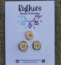 Antler Buttons - 3 Pack
