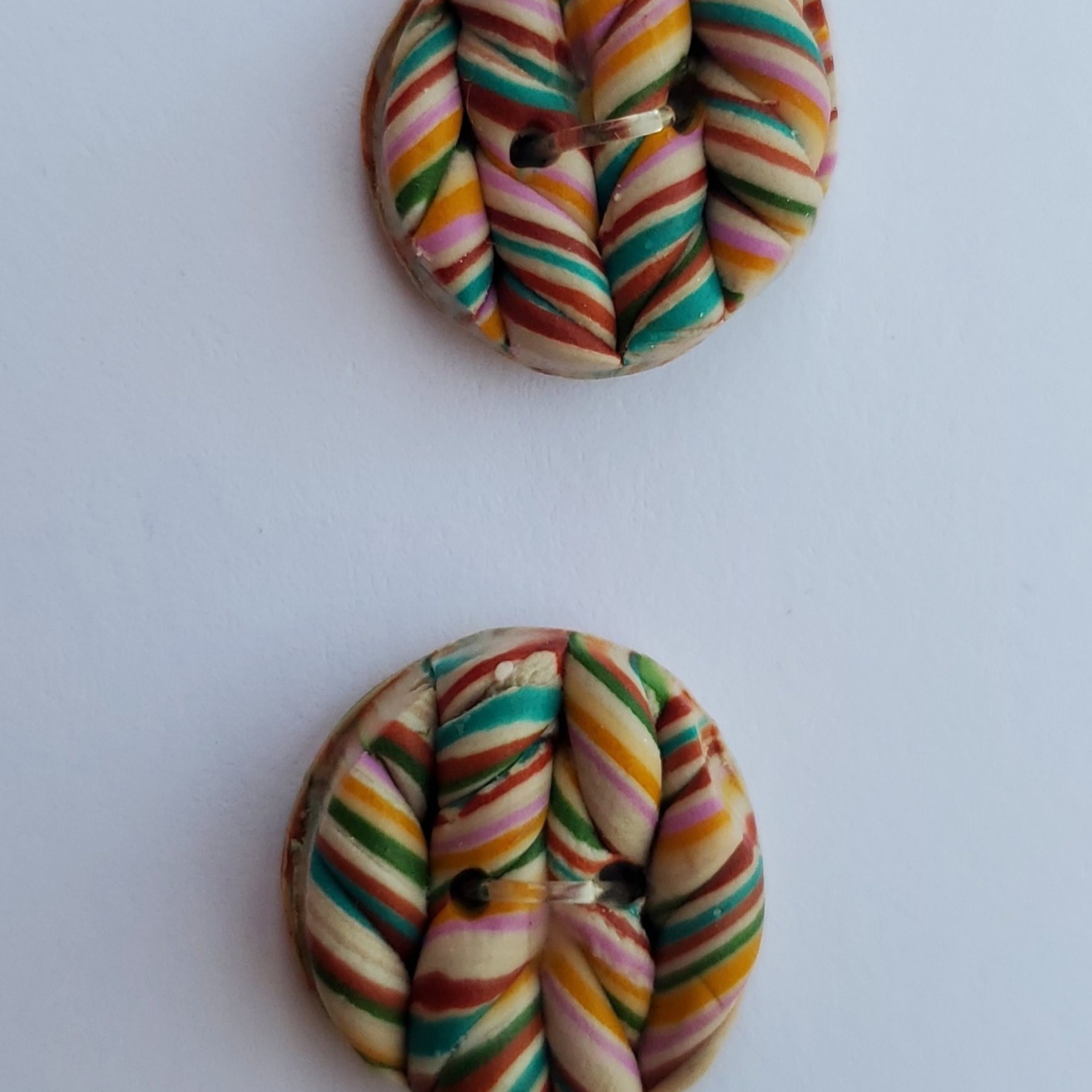 Knitted Buttons - Multicoloured -Style 1