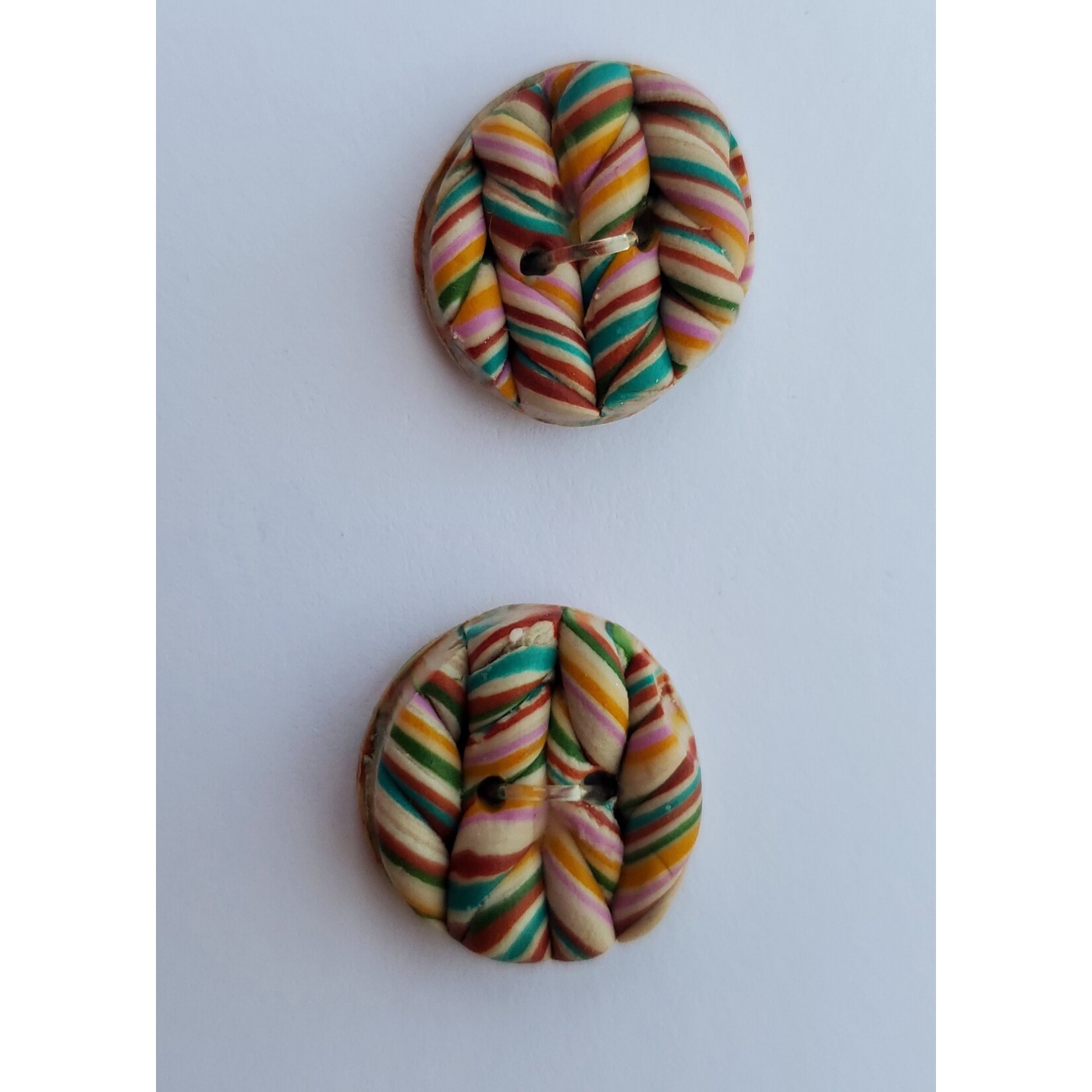 Ruthies Knitted Buttons - Multicoloured