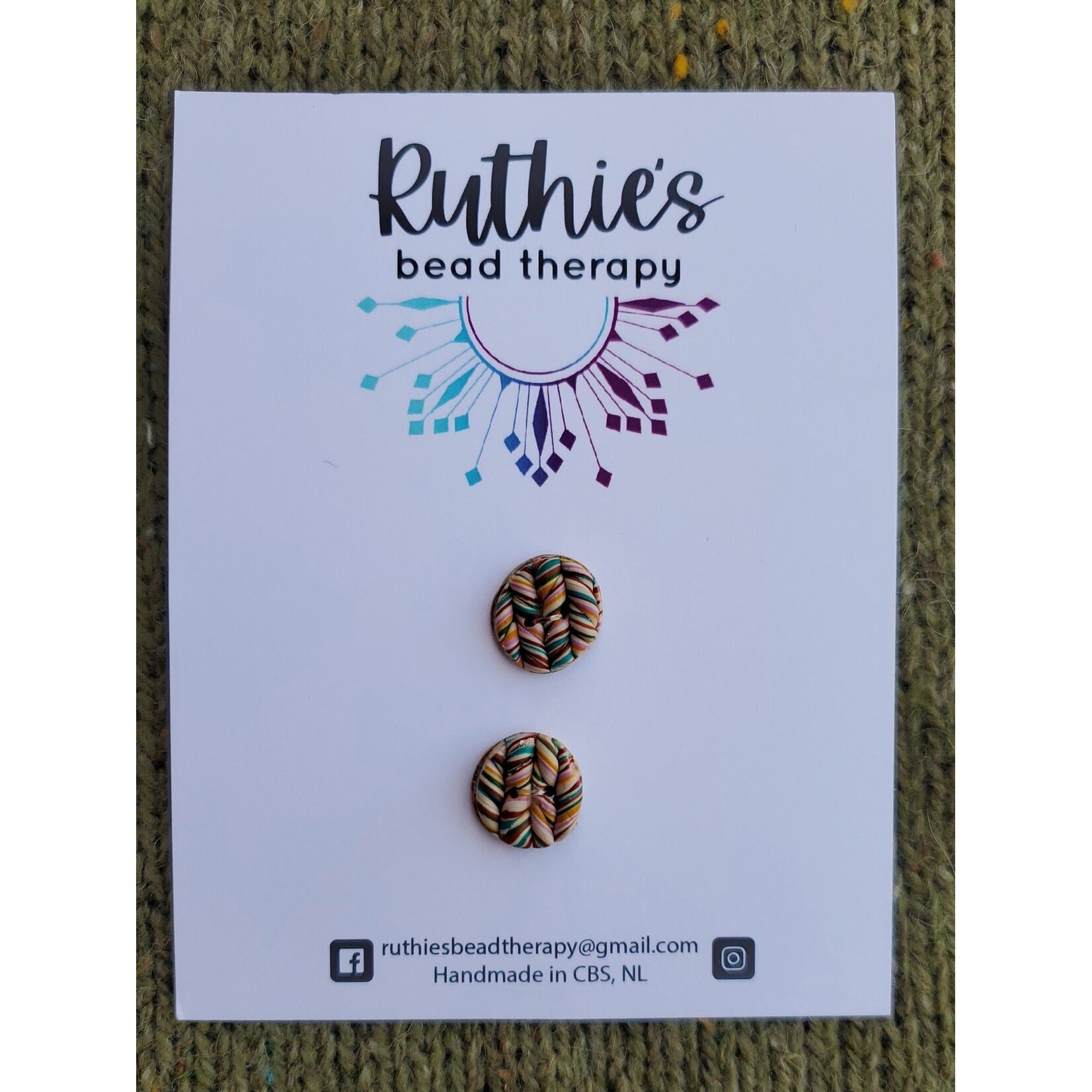 Buttons -Ruthie's Bead Therapy - Multicoloured