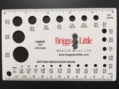 BL Needle Gauge