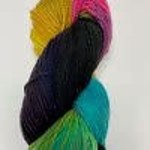 Hand Painted Soft Spun Briggs and Little - Black Magic
