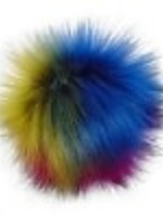 Estelle Yarns Estelle Pom Poms - Snap On - Rainbow