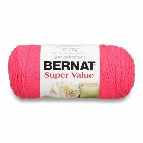 Bernat Super Value - Peony Pink