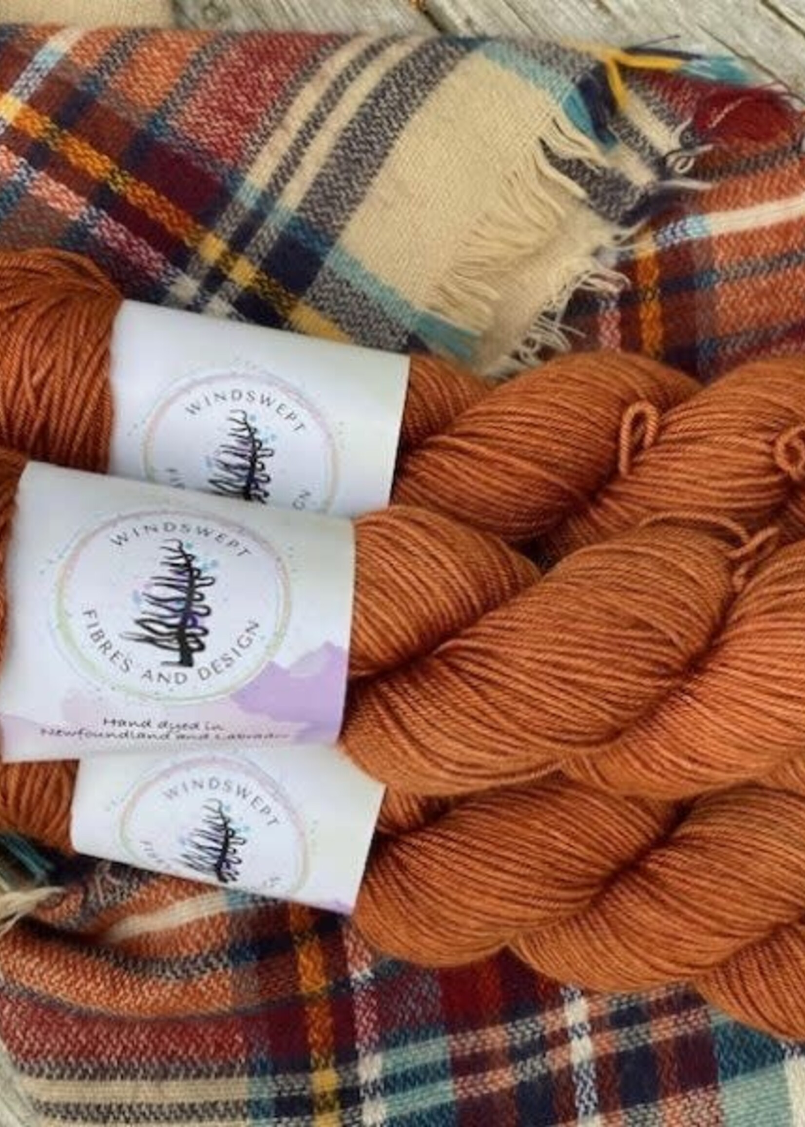 Windswept Fibres & Design WF - Some Good 4 Ply DK - Autumn Spice