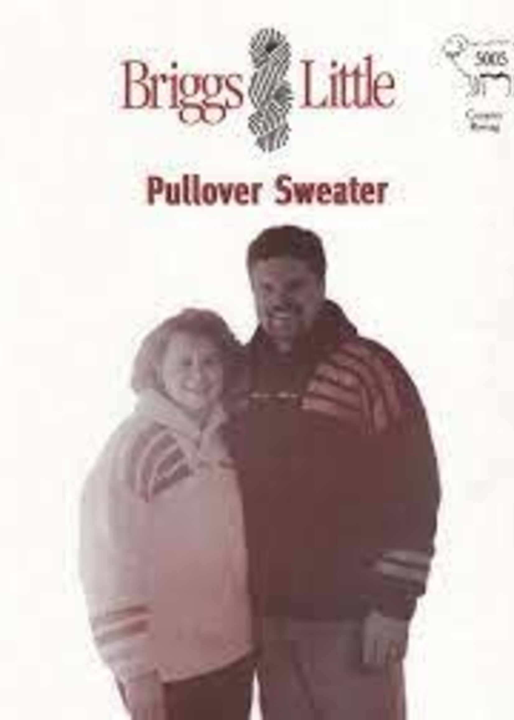 Briggs and Little BL Pullover Sweater Pattern 5005
