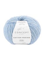 Katia Katia - Cotton Merino Aran - Light Blue 131