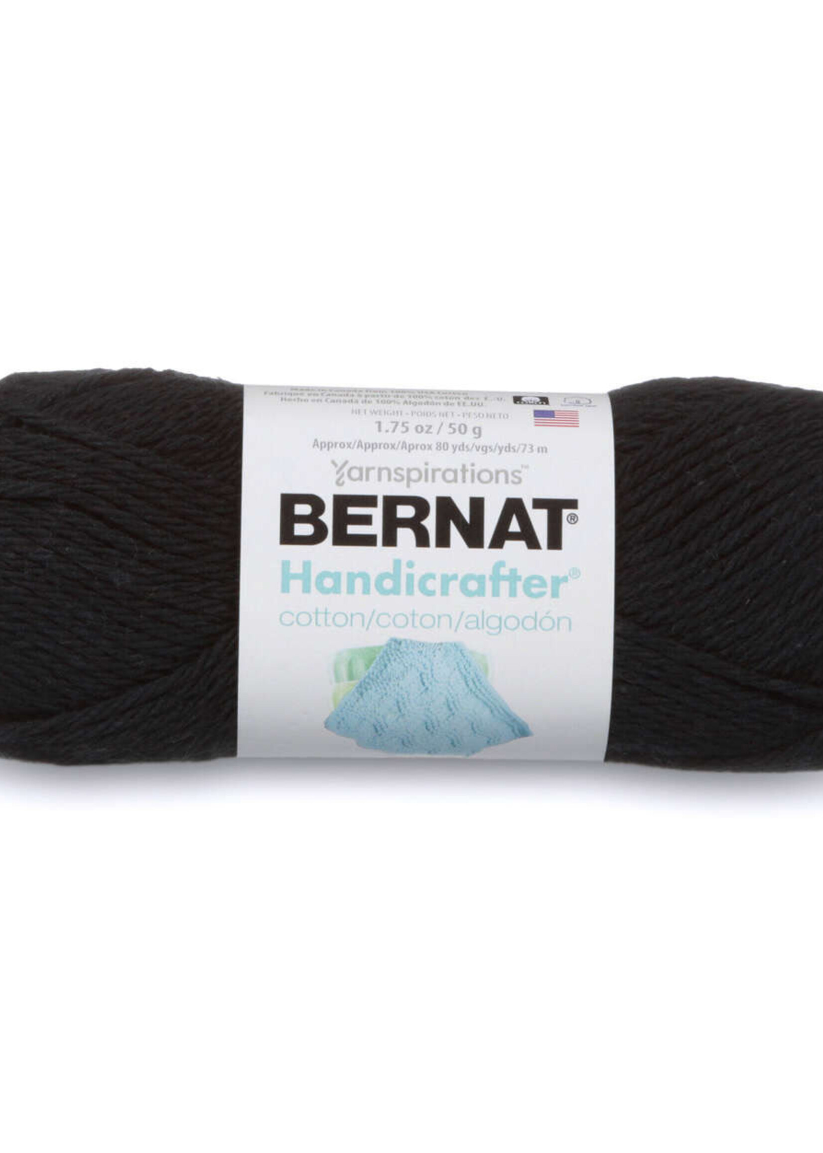 Bernat Handicrafter Cotton 50g Ball - Black Licorice