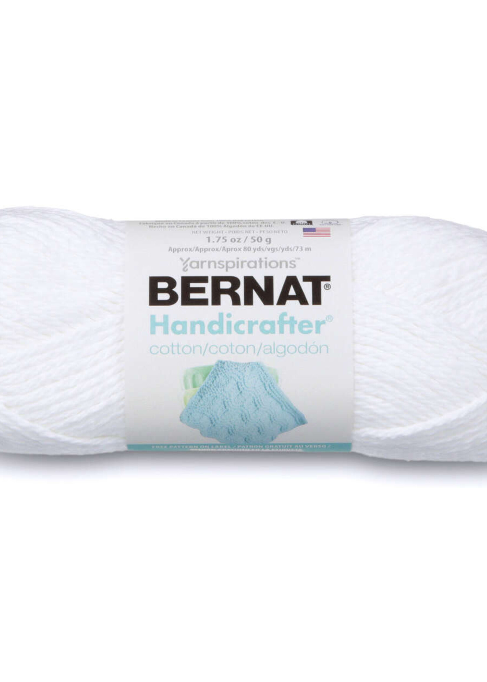 Bernat Handicrafter Cotton 50g Ball - White