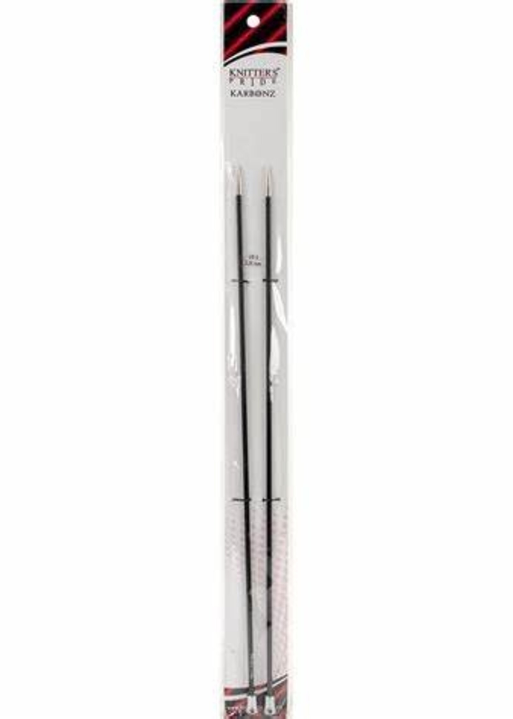Knitter’s Pride KARBONZ Single Point Needles 35cm/5.0mm