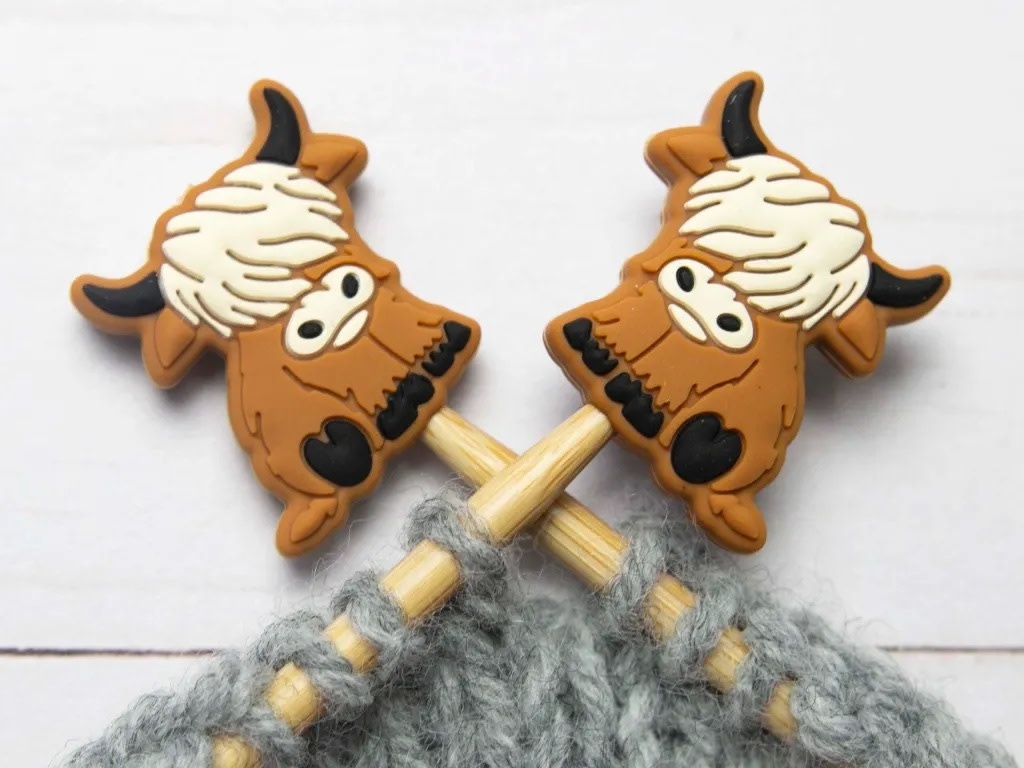Fox & Pine Stitch Stoppers - Highland Cows