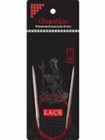 ChiaoGoo ChiaoGoo Red Lace Steel - 9" - 2.5 mm