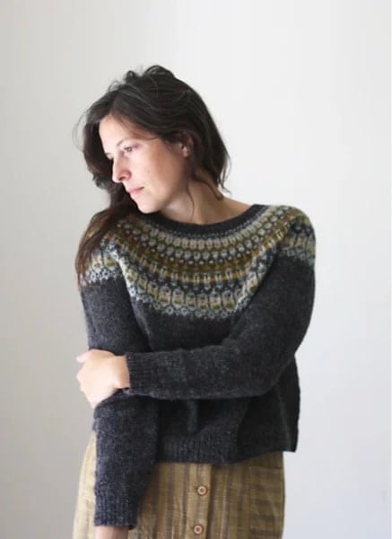 Lunenburg Pullover Kit (54 - 58" finished bust)