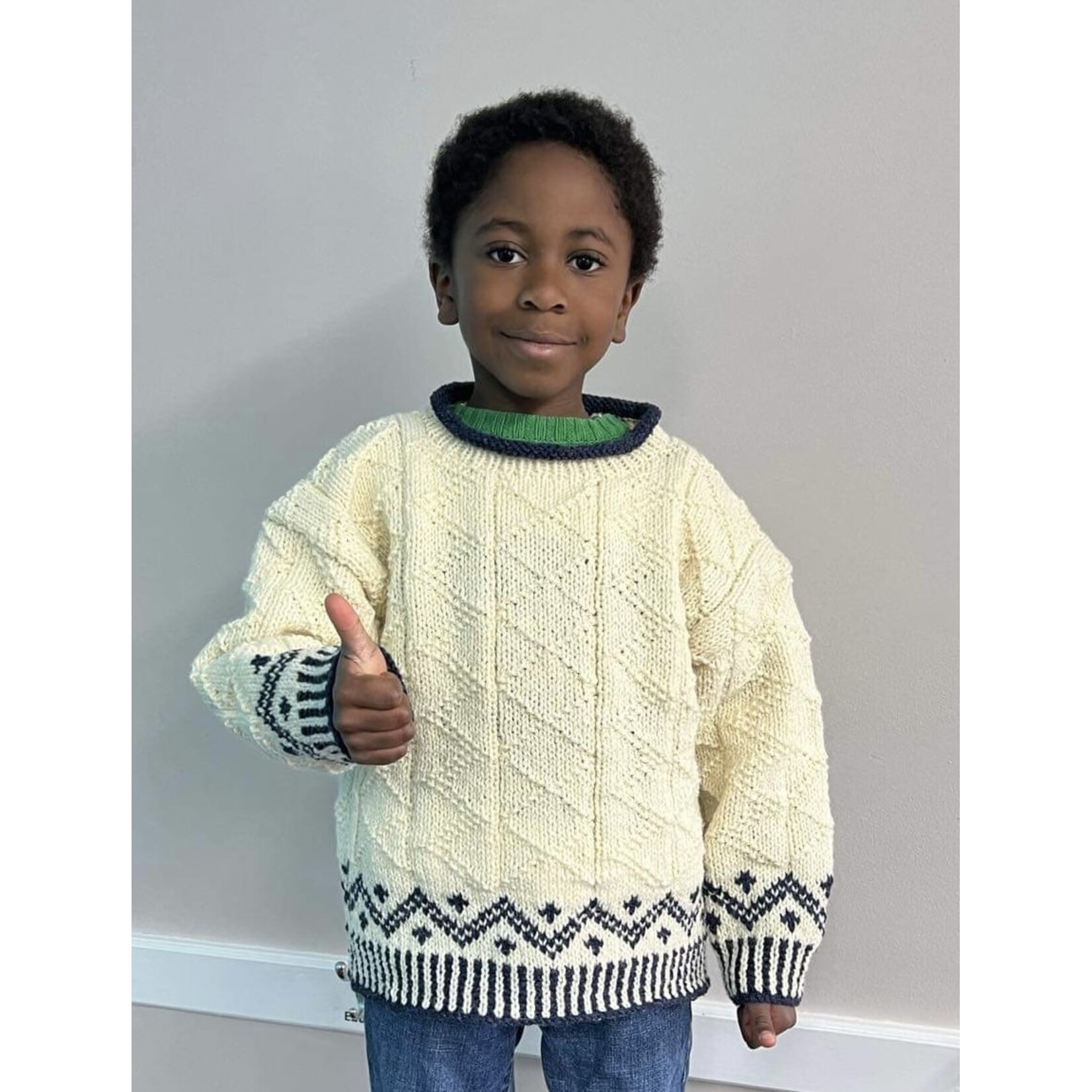 Children's Newfoundland Guernsey - Pattern