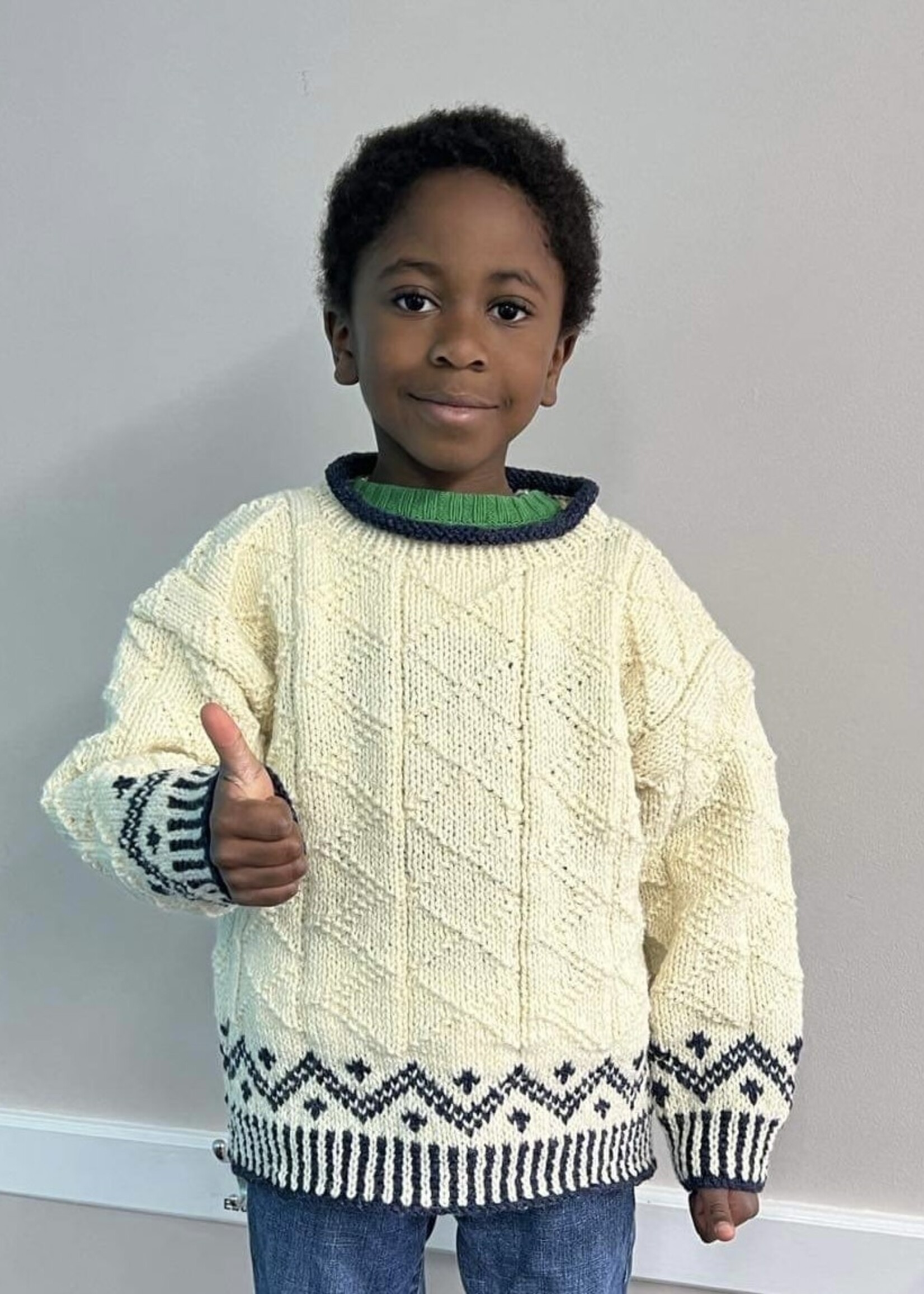 Children's Newfoundland Guernsey - Pattern