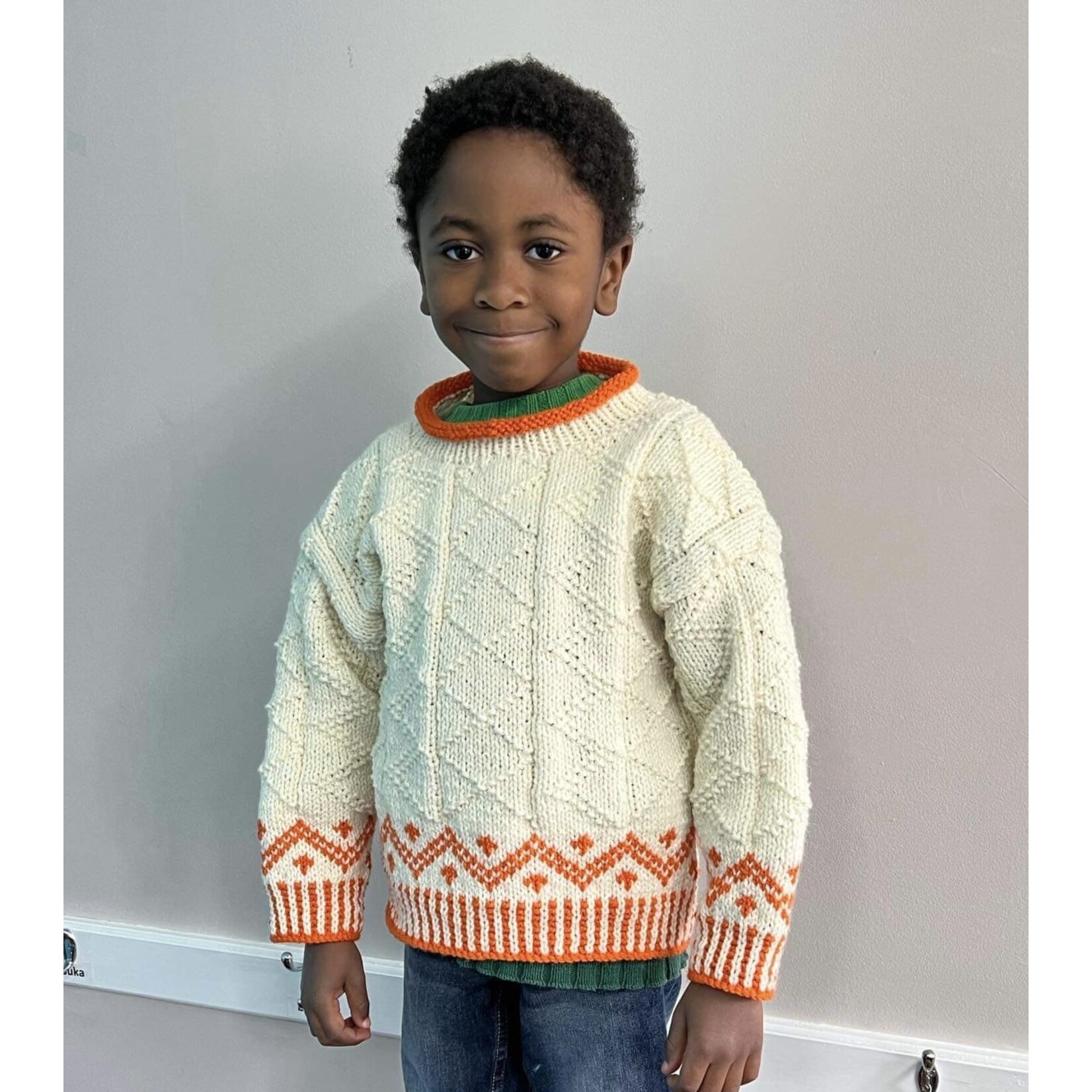 Children's Newfoundland Guernsey - Pattern