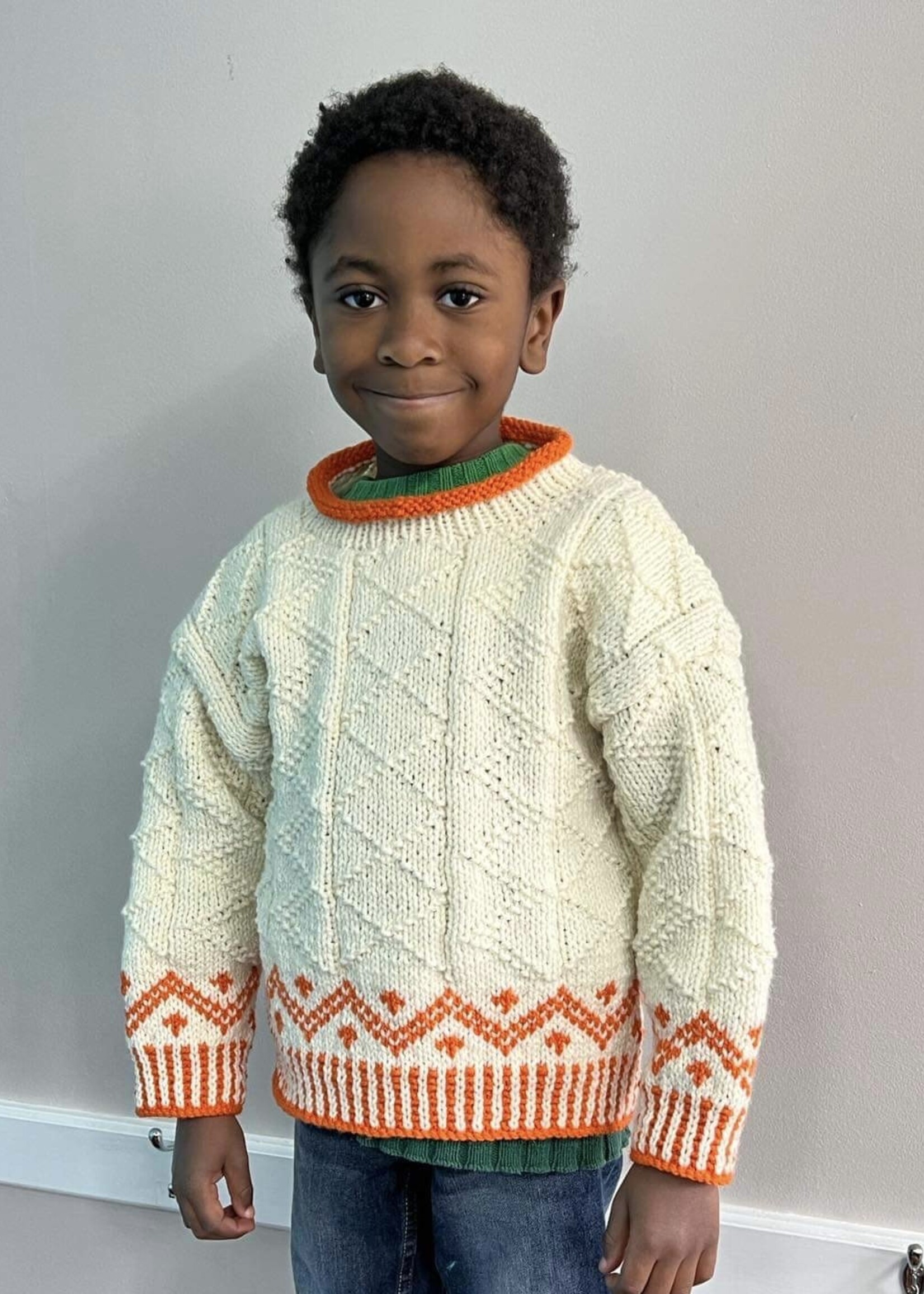 Children's Newfoundland Guernsey - Pattern