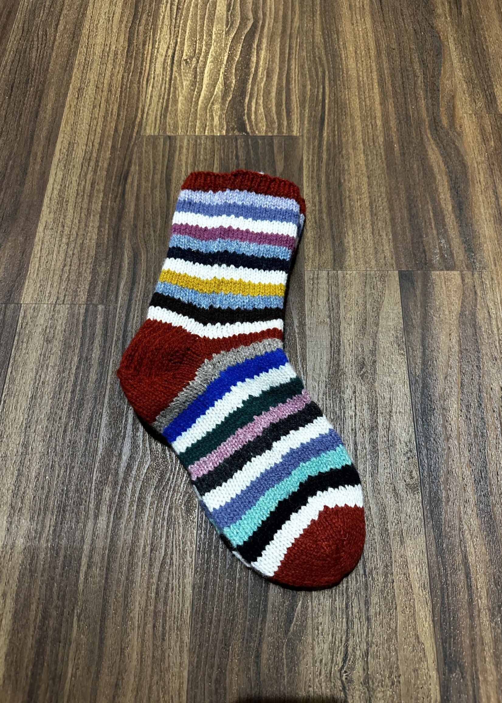 Marie’s Knits - Stripe Socks (Short)