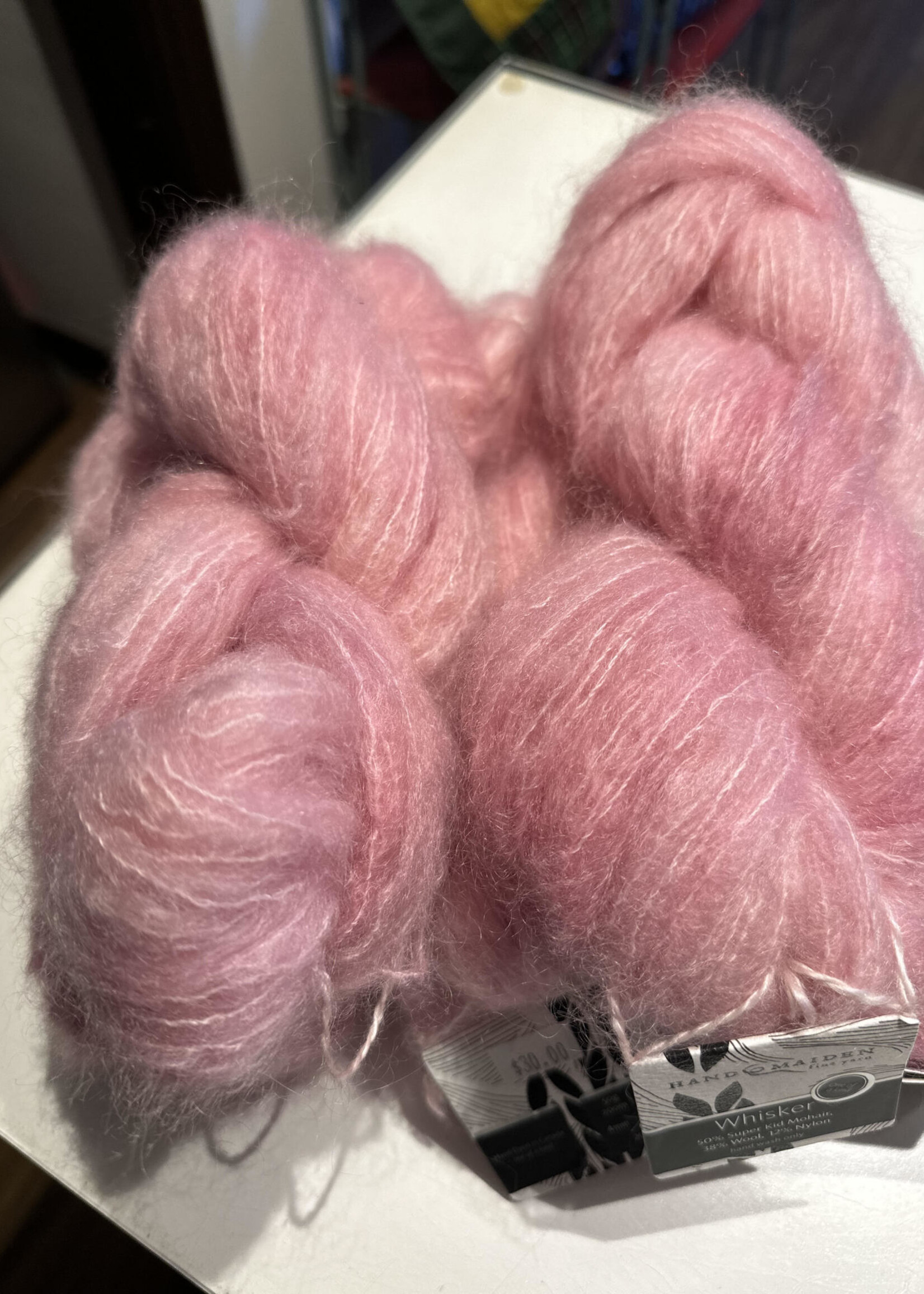 Whisker Mohair - Pink