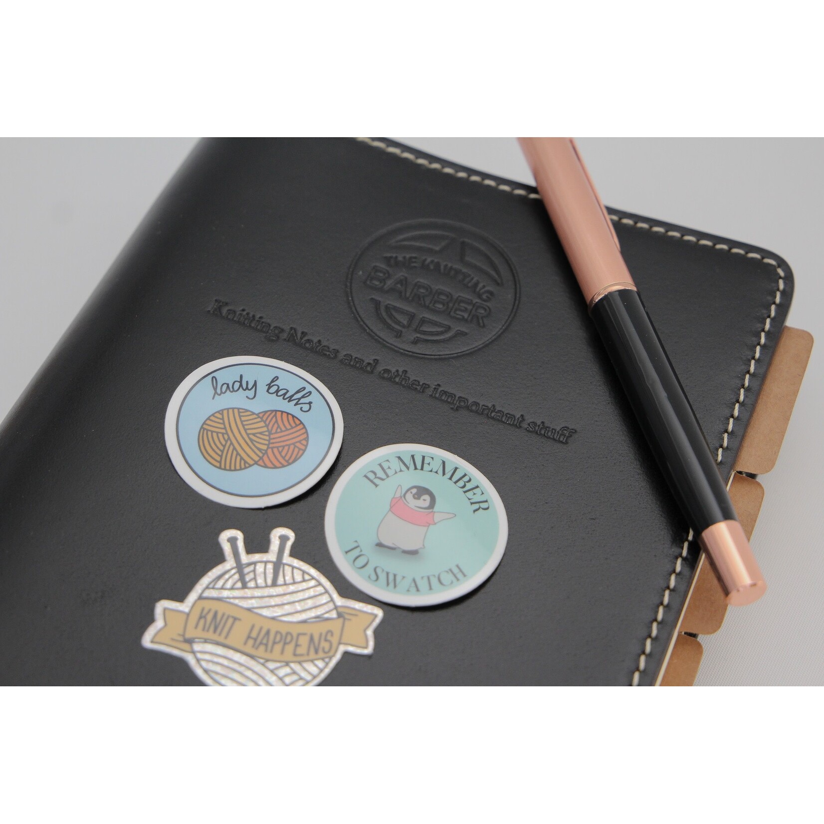 The Knitting Barber Notebook Kit (with refill kit)