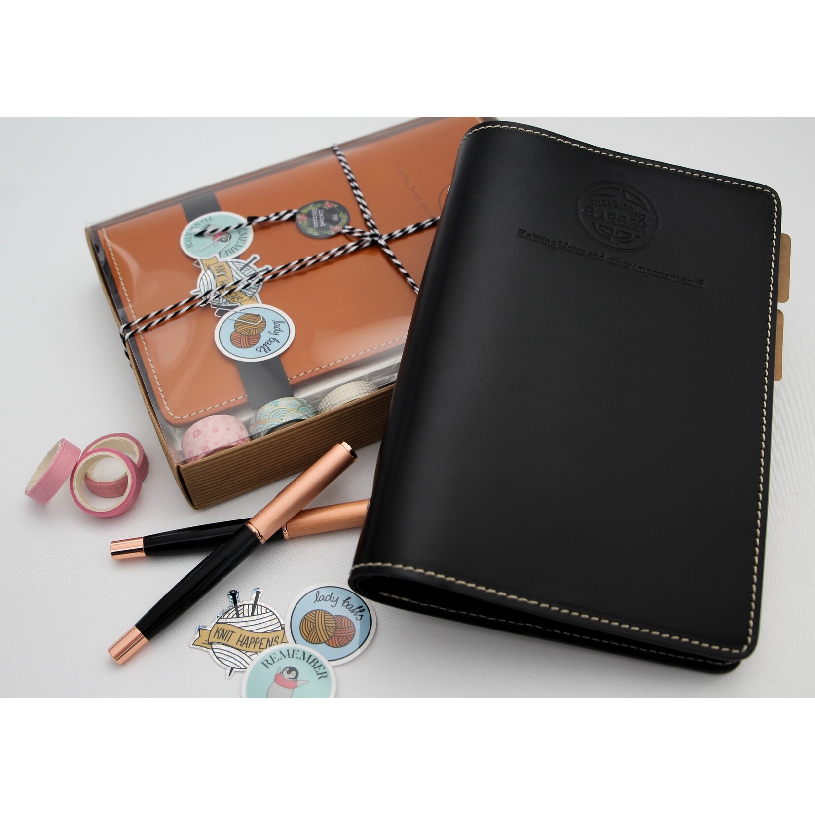 The Knitting Barber Notebook Kit (with refill kit)