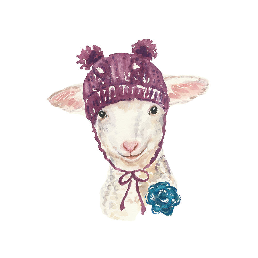 Greeting Card - Lamb