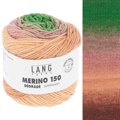 Lang Merino 150 Dégradé - Terracotta (LA40-0001)