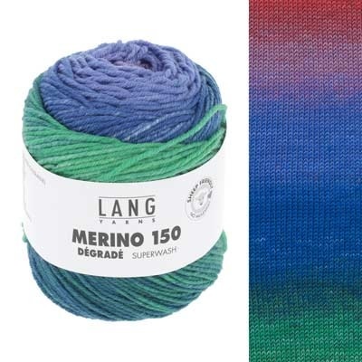 Lang Merino 150 Dégradé - Pond (LA40-0004)