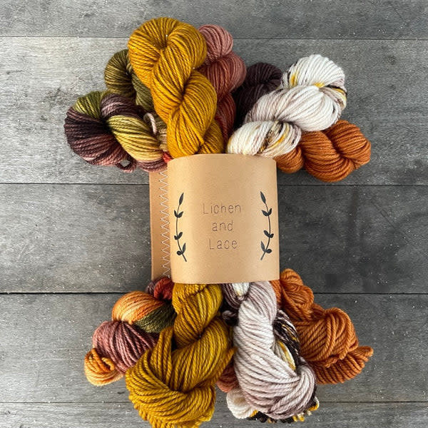 Lichen and Lace Fade Sets - Goldenrod Forest