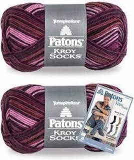 Patons Kroy Socks - Amethyst Stripe