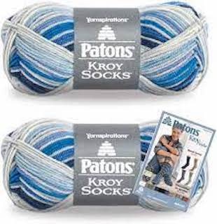 Patons Kroy Socks - Coastal Stripes Patons Kroy Socks - Coastal Stripes