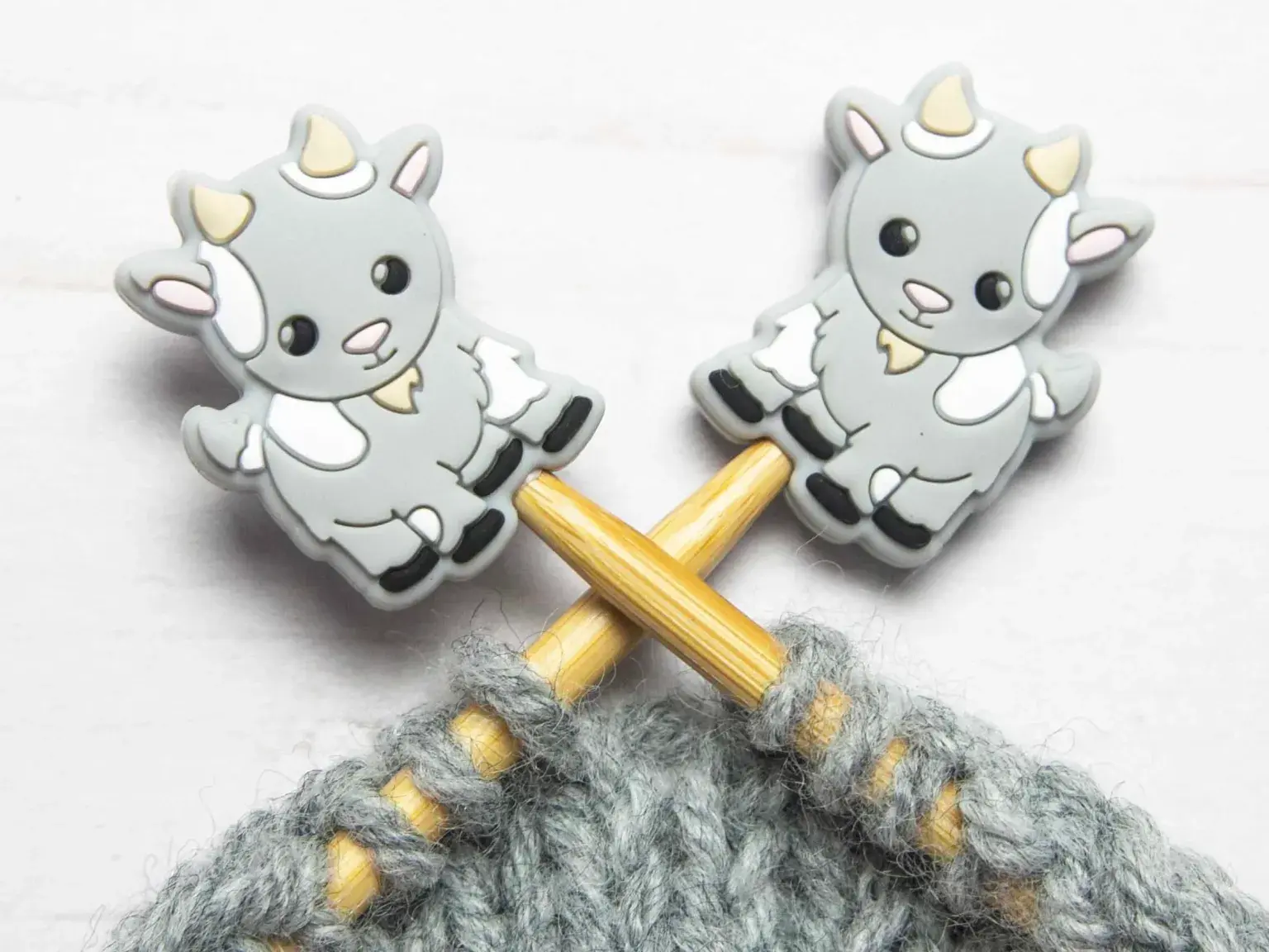 Fox & Pine Stitch Stoppers - Goat