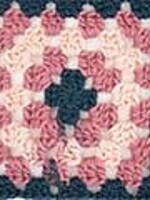 Katia INSTAGRANNY Merino Wool - 101 - Green Blue-Medium Rose-Light Pink