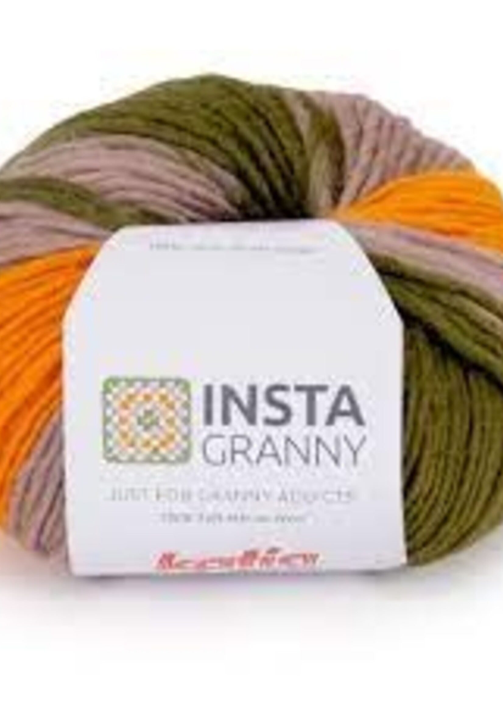 Katia INSTAGRANNY Merino Wool - 103 - Khaki -Beige-Orange