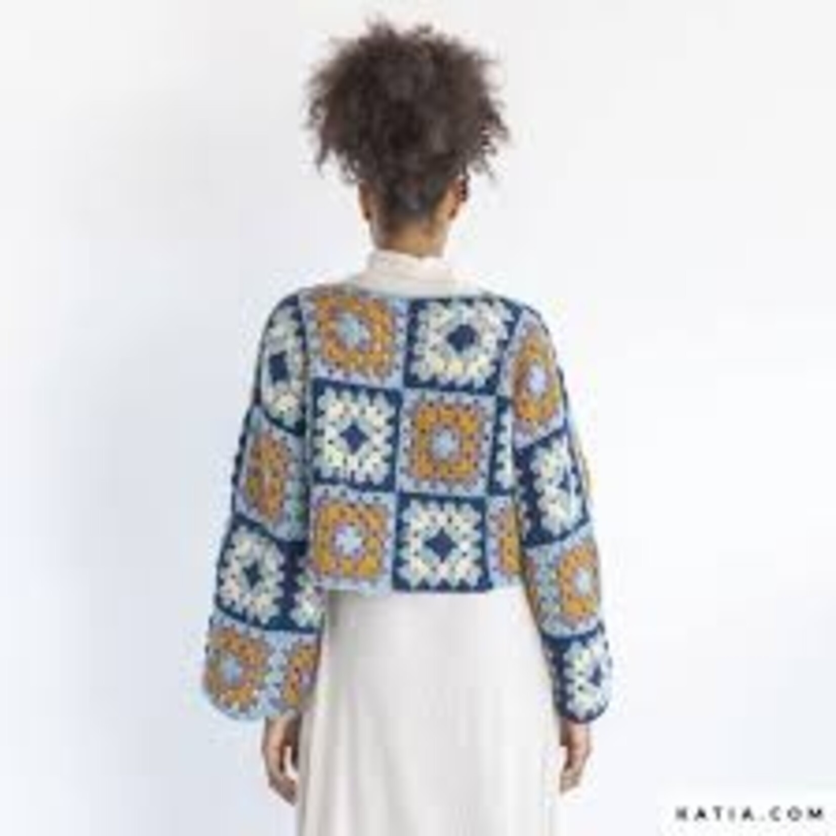 Katia - INSTAGRANNY Merino Wool - 106 - Orange-Fuchsia-Dark Fuchsia - 50% OFF