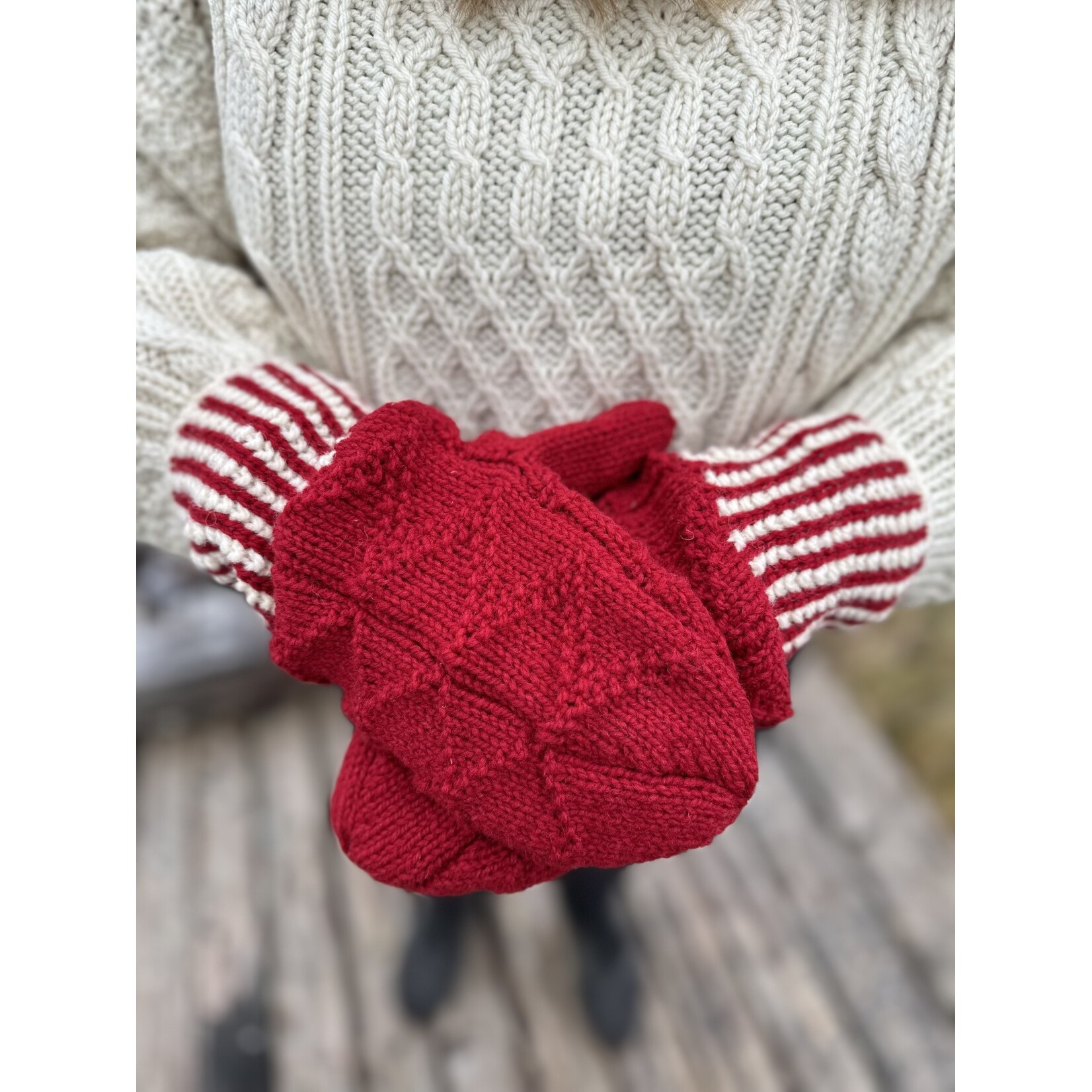 Newfoundland Guernsey Mittens & Hat Pattern