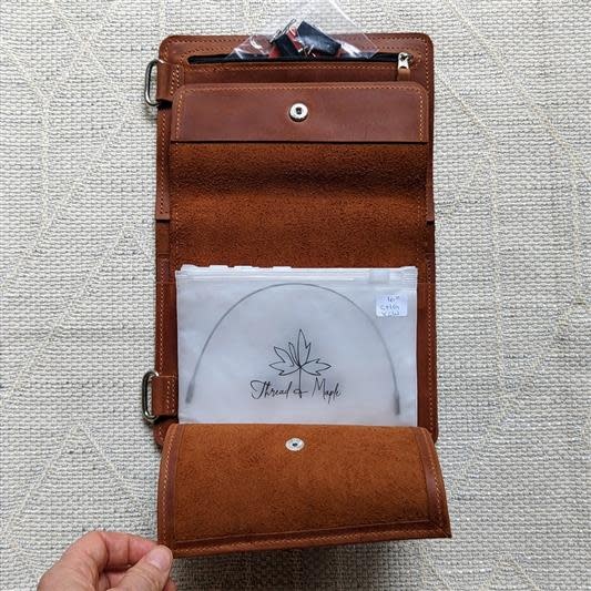 Thread & Maple Cables Organizer Page - Chocolate