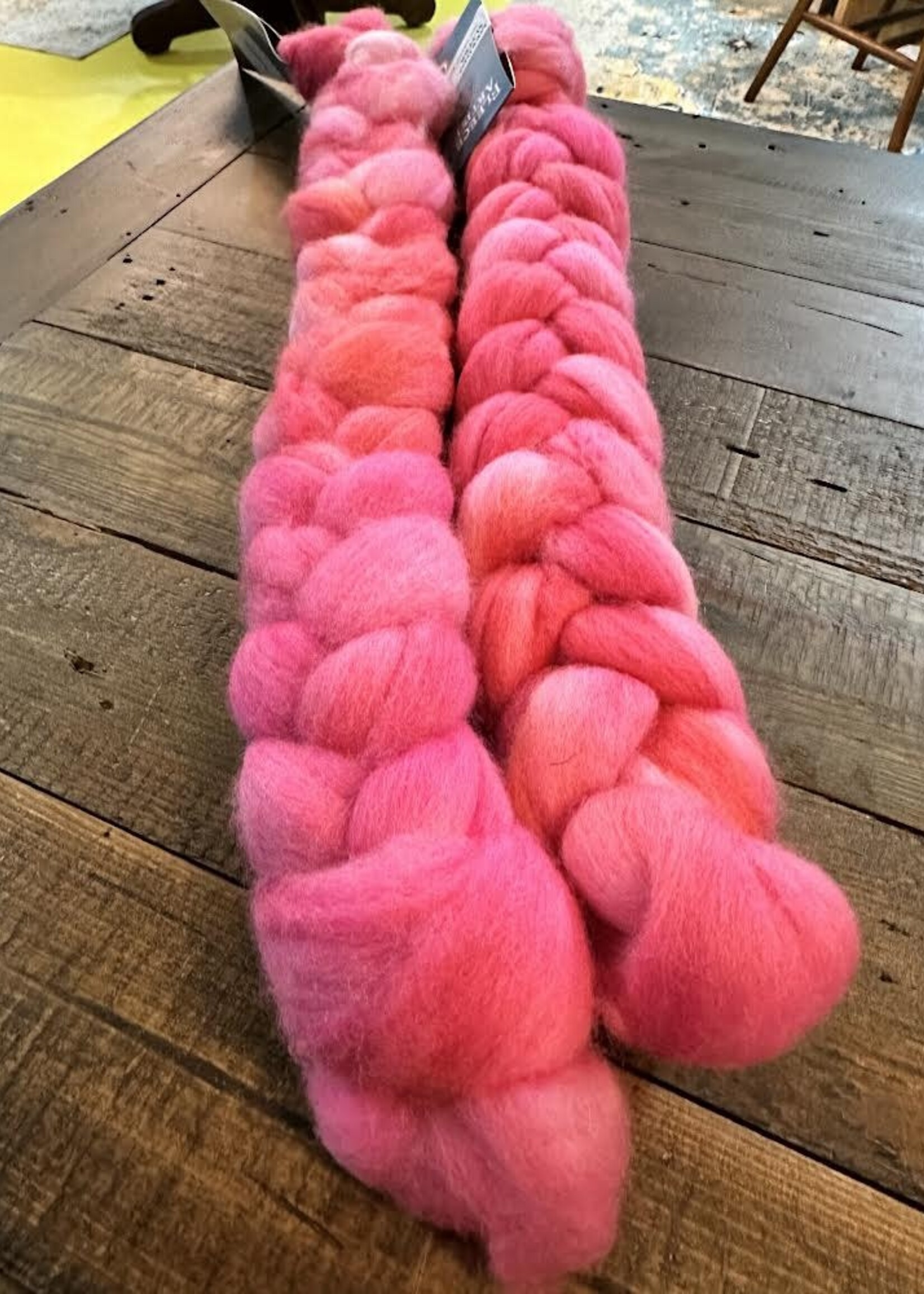 Fleece Artist FA Merino Sliver - Italian Rose - 100g Braid