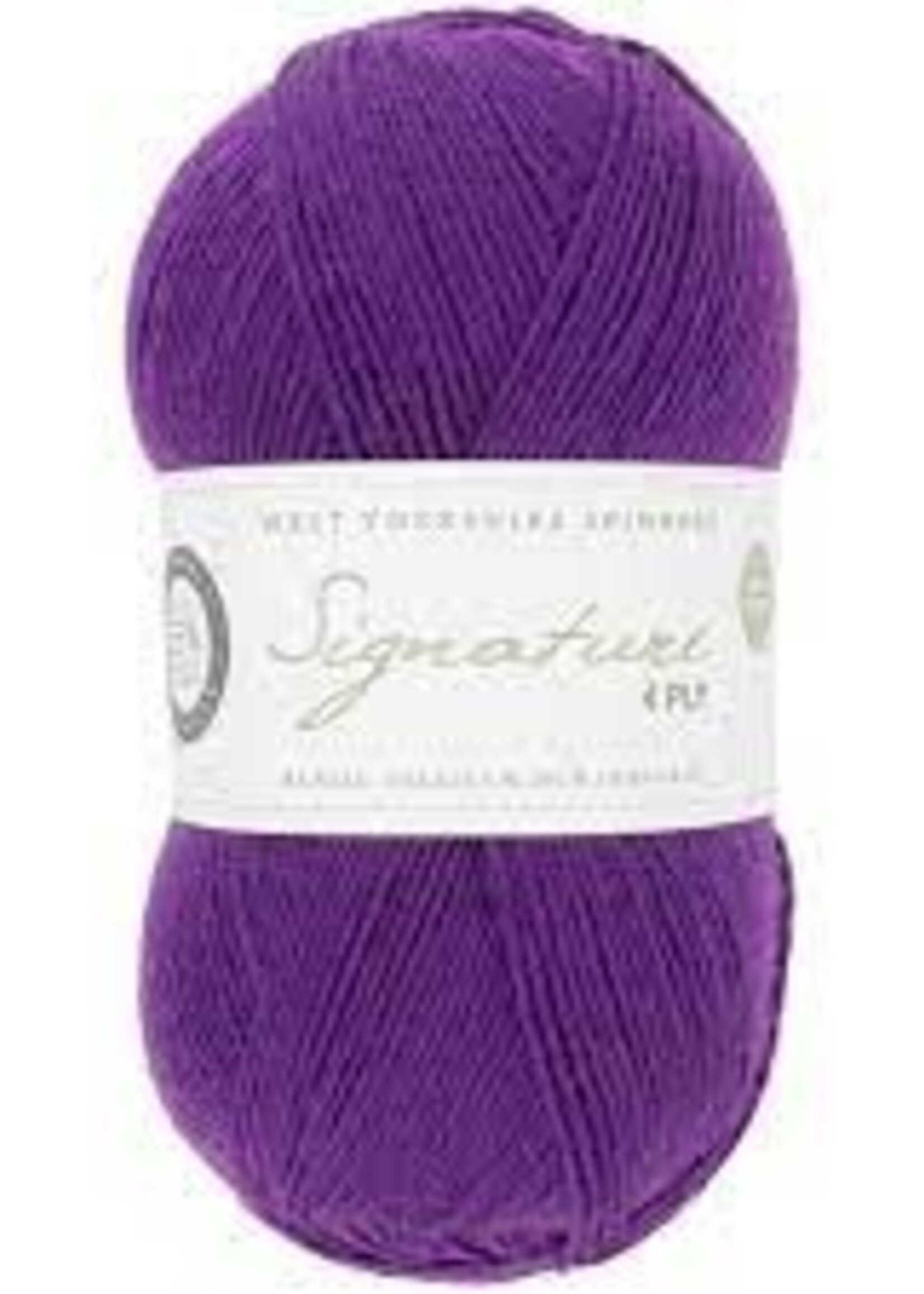 WYS Signature 4 Ply Solids - Amethyst 1003