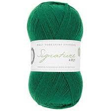 WYS Signature 4 Ply Solids - Spruce 1006
