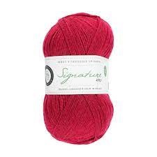 WYS Signature 4 Ply Solids - Cherry Drop 529