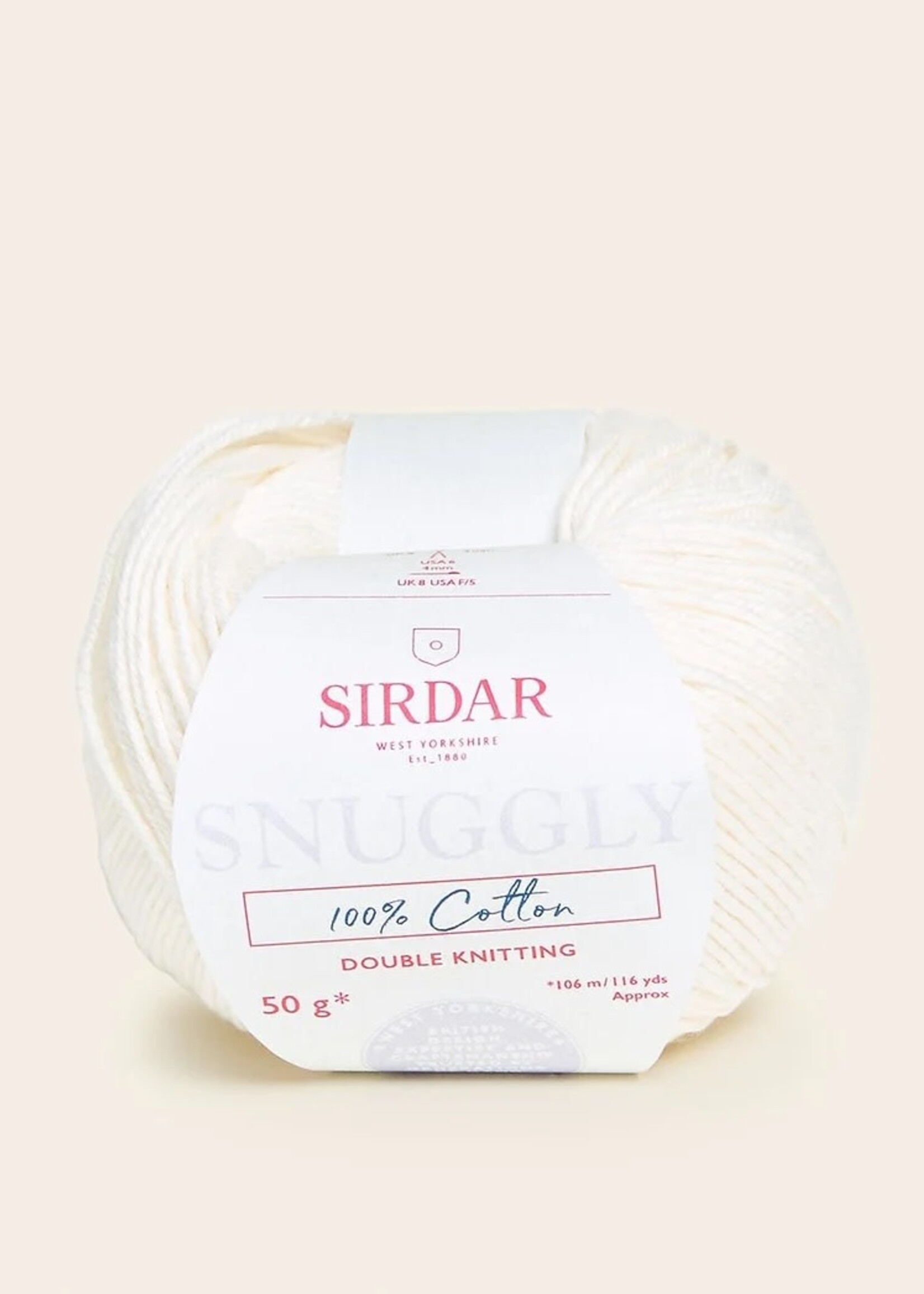 Sirdar Sirdar Snuggly 100% Cotton - Cream