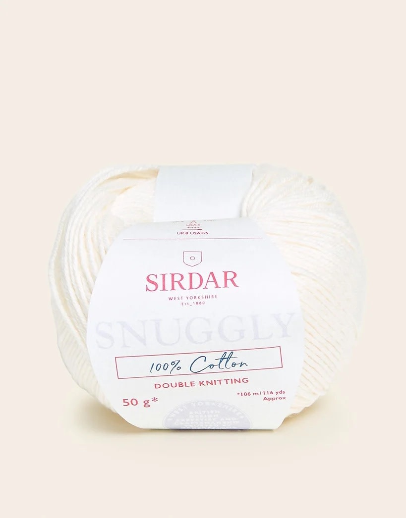 Sirdar Snuggly 100% Cotton - Cream